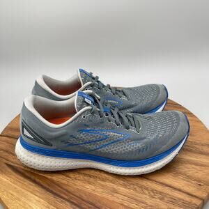 Brooks Glycerin 19 Shoes Mens Size 11.5 D Gray Running Comfort Walking Sneakers